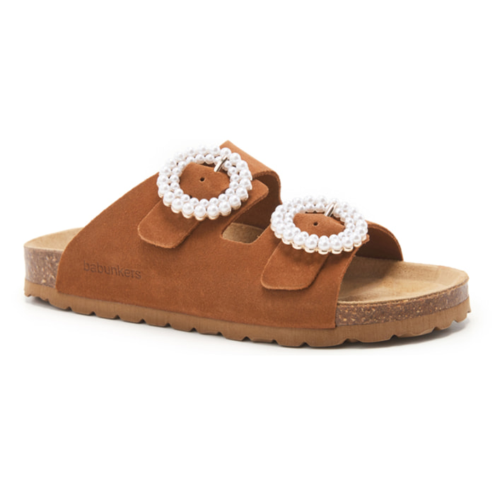 Sandalia BABUNKERS MARRON