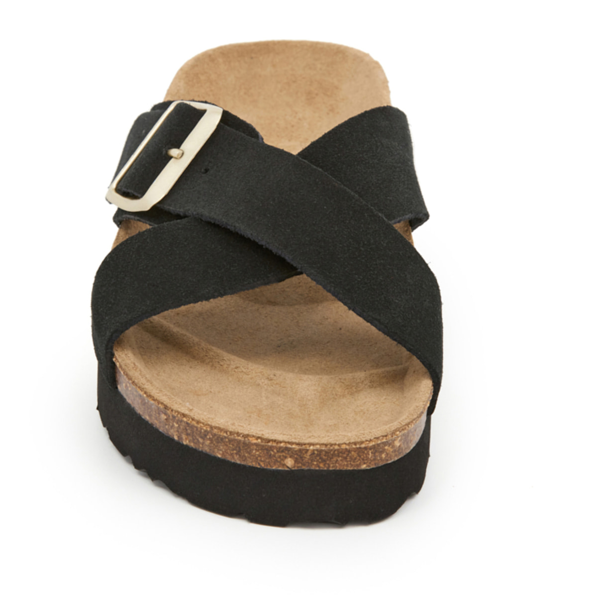 SANDALO CON ZEPPA BILLOWY NERO