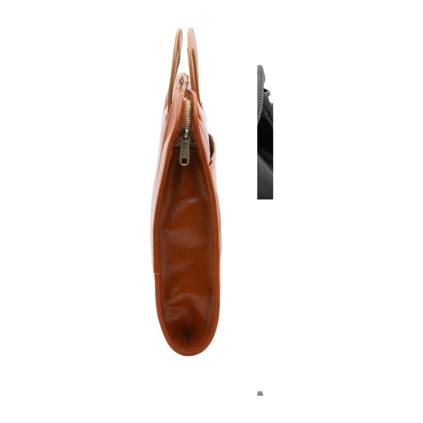 Borsa da lavoro uomo in vera pelle - Modello False - 100% Made in Italy - 40.0 x 30.0 x 6.0 cm