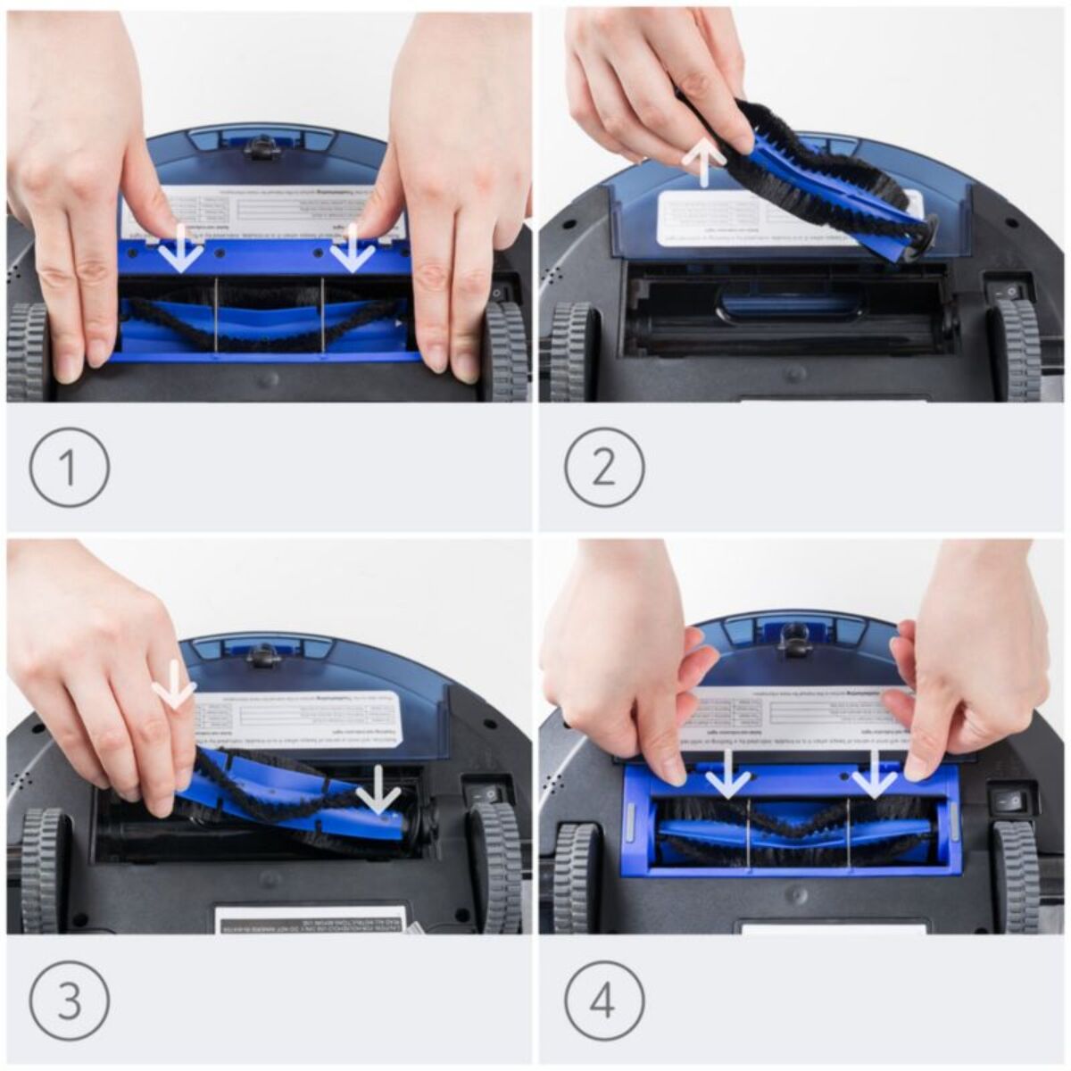 Brosse EUFY Rechange HEPA x2 RoboVac 11S 15C 30C 35C