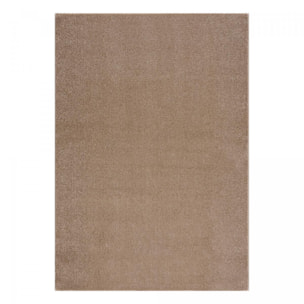 Tapis salon et chambre tissé motif uni PAJU