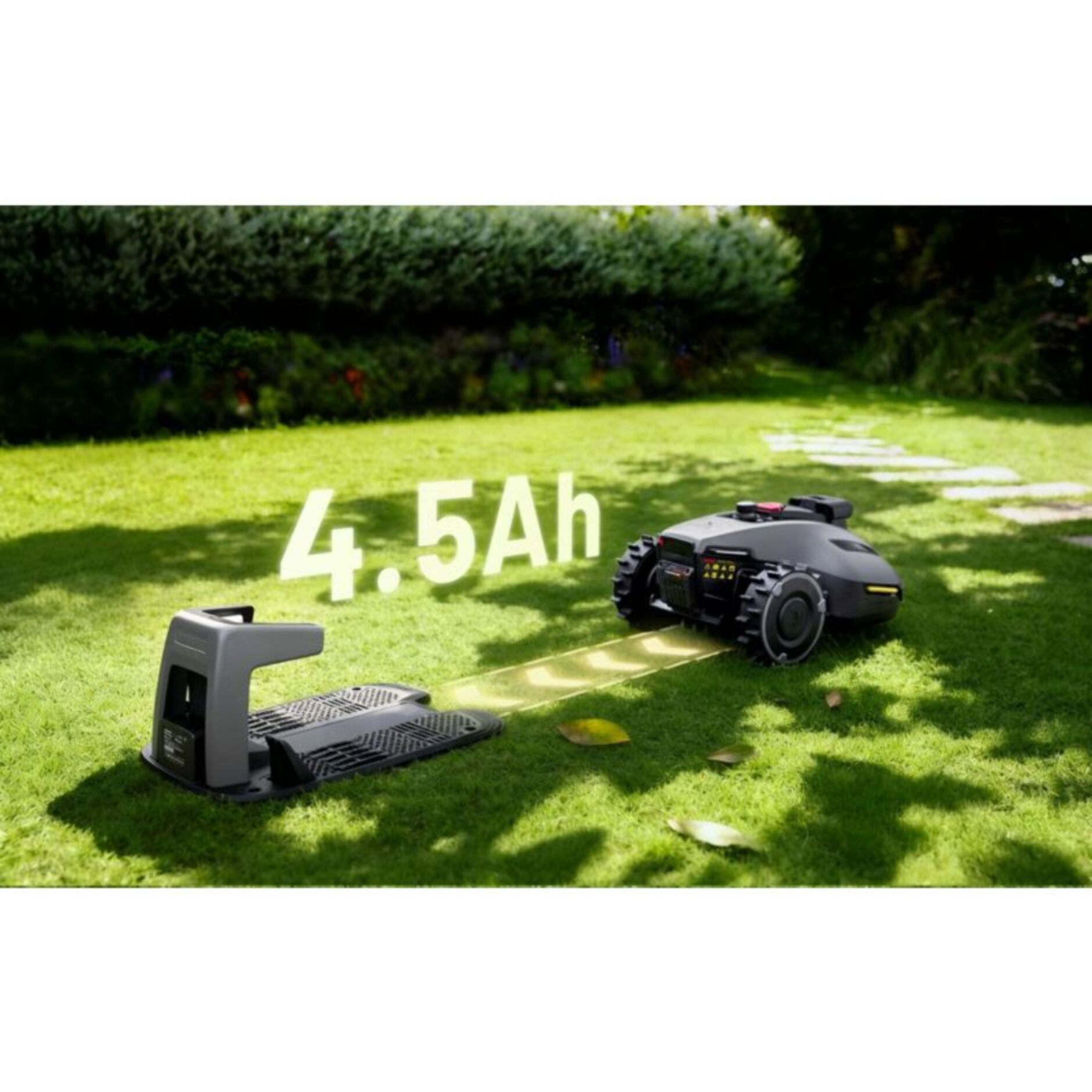 Robot tondeuse MAMMOTION YUKA mini 2 sans fil périphérique, 800 m² de superficie