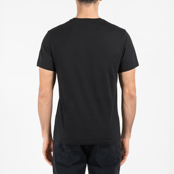 T-shirt jersey cotone organico con stampa narrow fit
