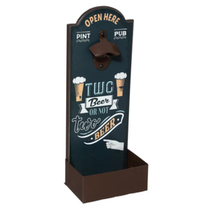 Décapsuleur Lenzo H.36,5cm bois