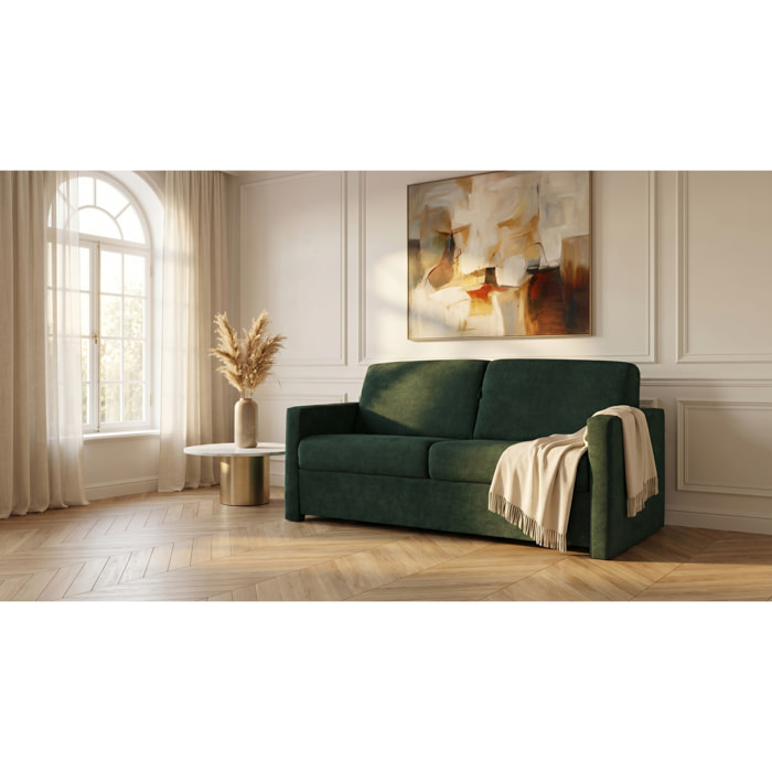 Canapé convertible Express, matelas Simmons, 140 x 190 cm,