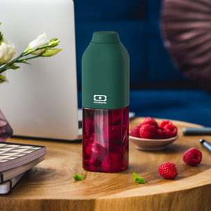 Bouteille réutilisable Positive M 500ml Vert Dark