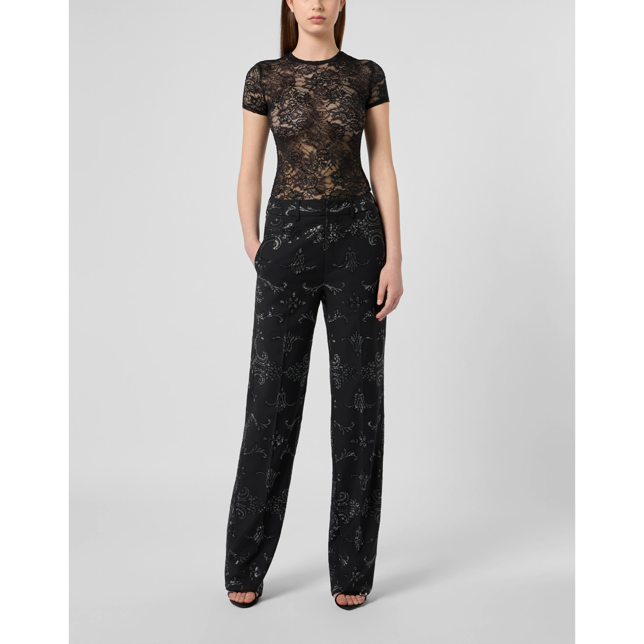 PHILIPP PLEIN Pantalones largos BAROQUE