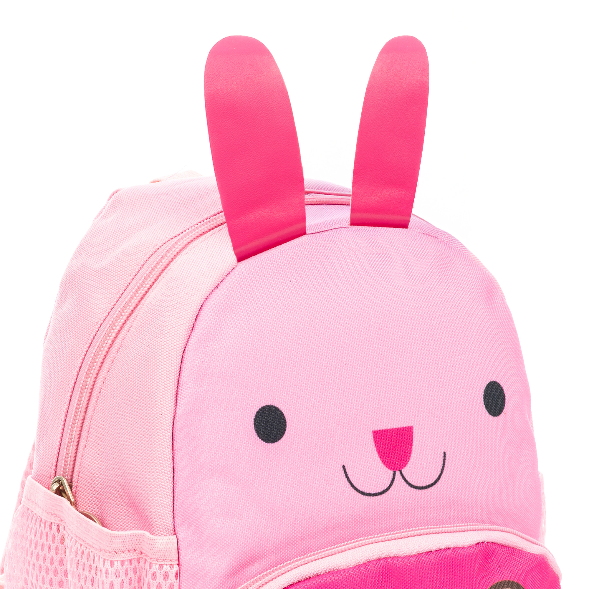 Mochila infantil con diseño de Conejo. Con hombreras acolchadas, transpirables y ajustables.