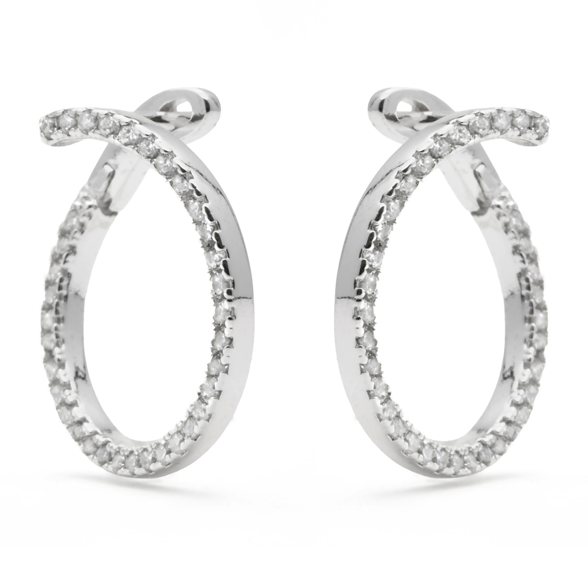 Pendientes acabado en Plata de Ley 925