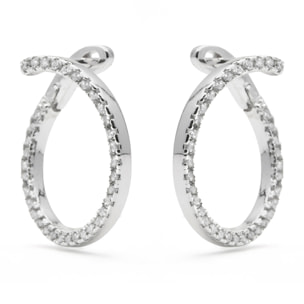 Pendientes acabado en Plata de Ley 925