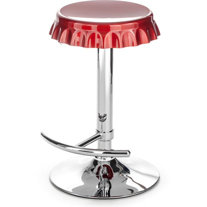 Tomasucci sgabello bar TAPPO RED multicolore