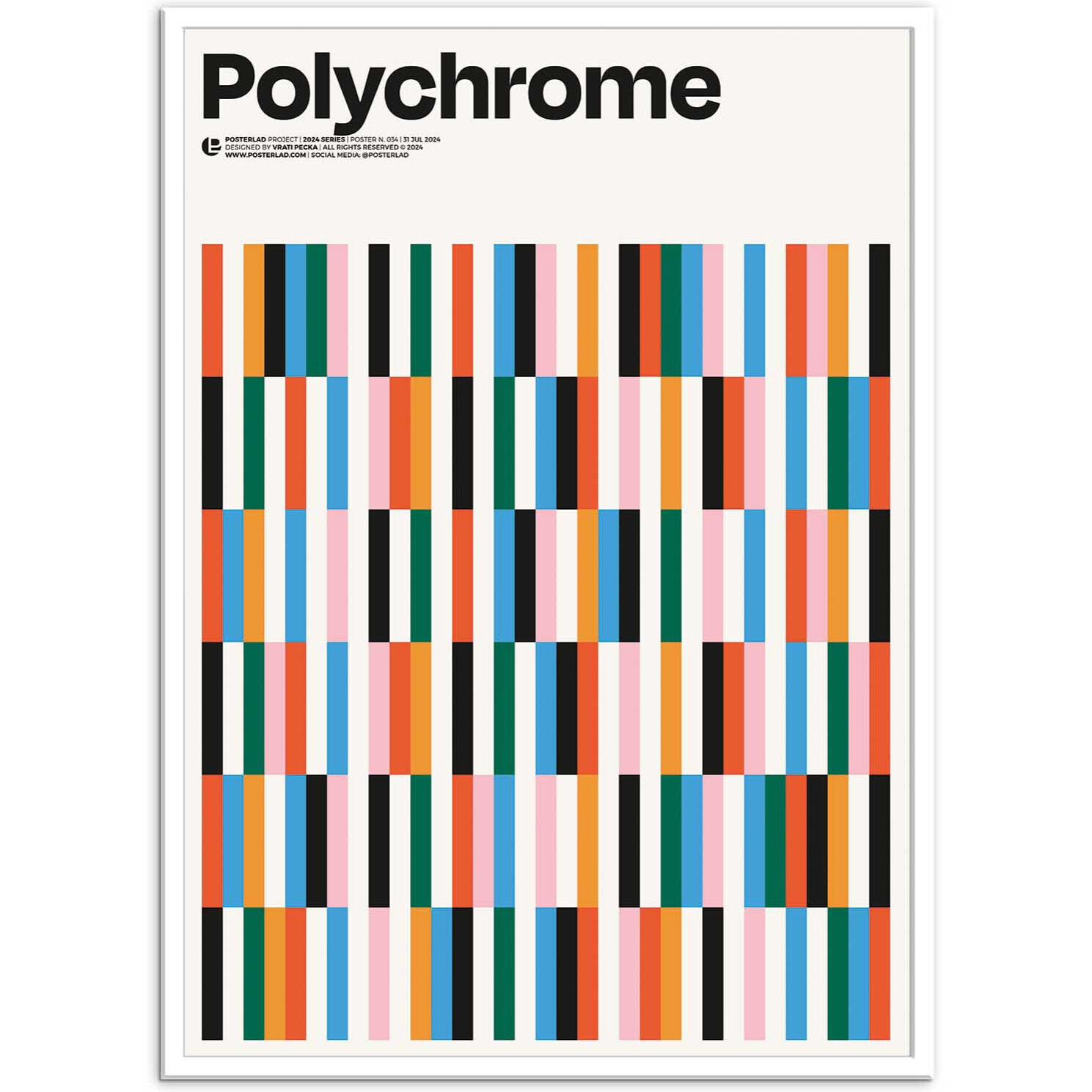 Affiche - Polychrome - Posterlad