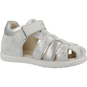 Sandalias Niña de la marca GEOX  modelo B SANDAL MACCHIA GIR PLATA