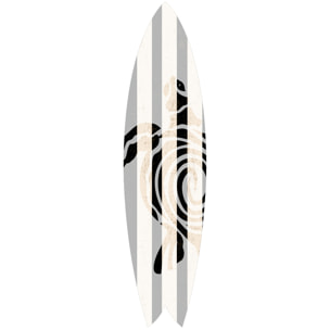 Planche de surf déco Rayure tatoo Tableau alu Dibond