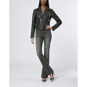 PHILIPP PLEIN Chaqueta biker oversize