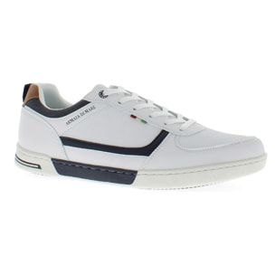 Armata di Mare Scarpe Uomo Sneakers Casual Stringate con Soletta Rimovibile in Memory Foam AMU S24M529 Off White