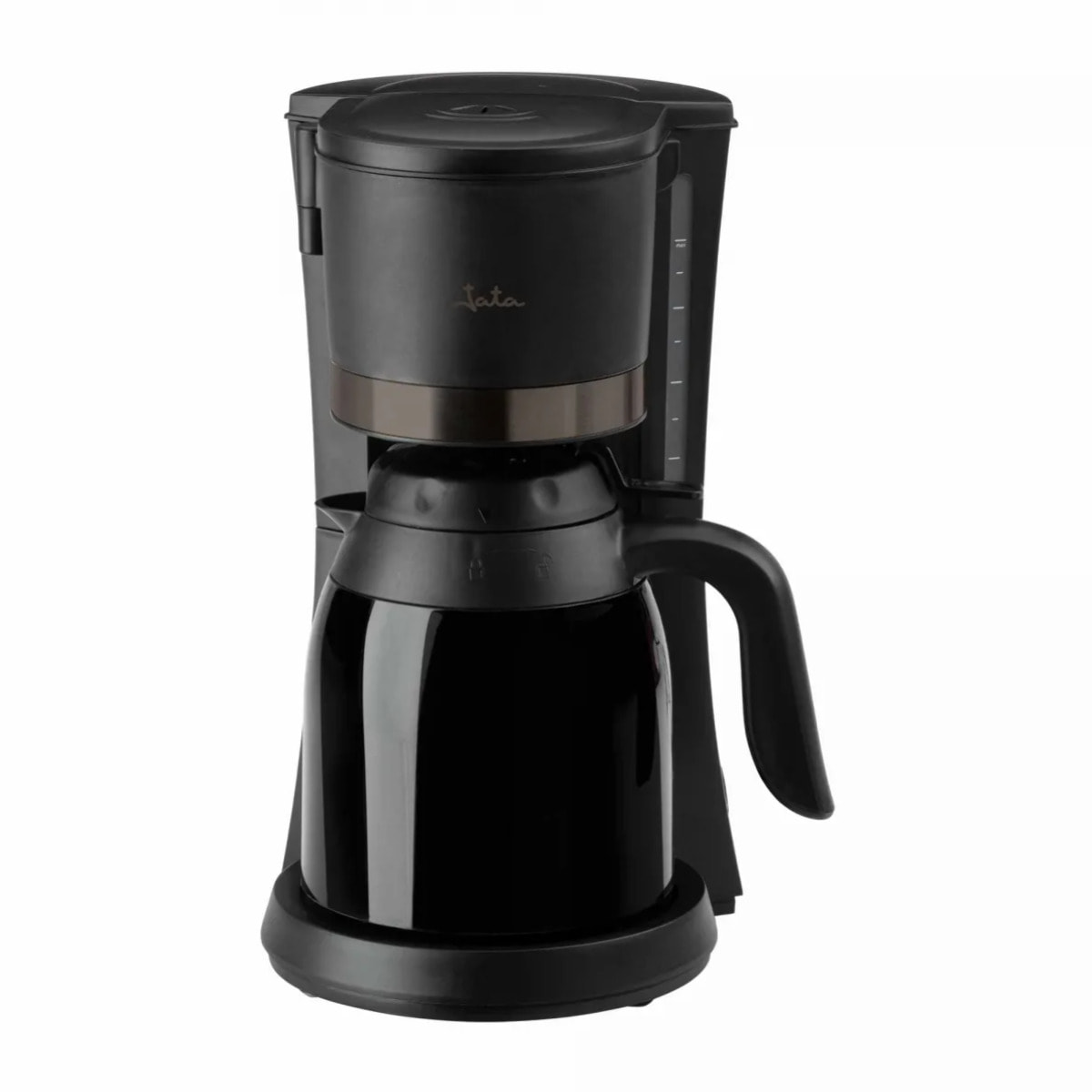 Cafetera de goteo JATA JECA1800 de 2 a 12 tazas. Con jarra termo. Filtro permanente. 1 L
