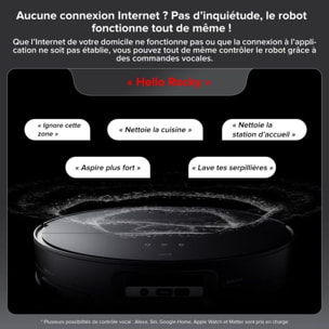 Aspirateur robot ROBOROCK Saros 10 R&D system Black