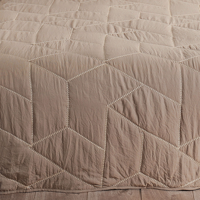 Jeté de lit Calisson - Ecru