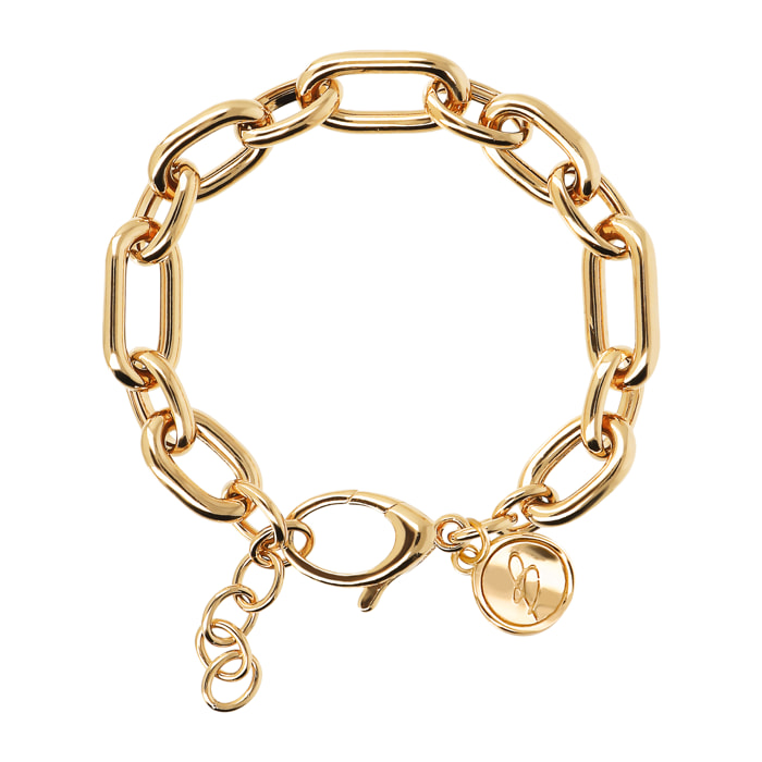 Bracciale Golden a Maglie Alternate