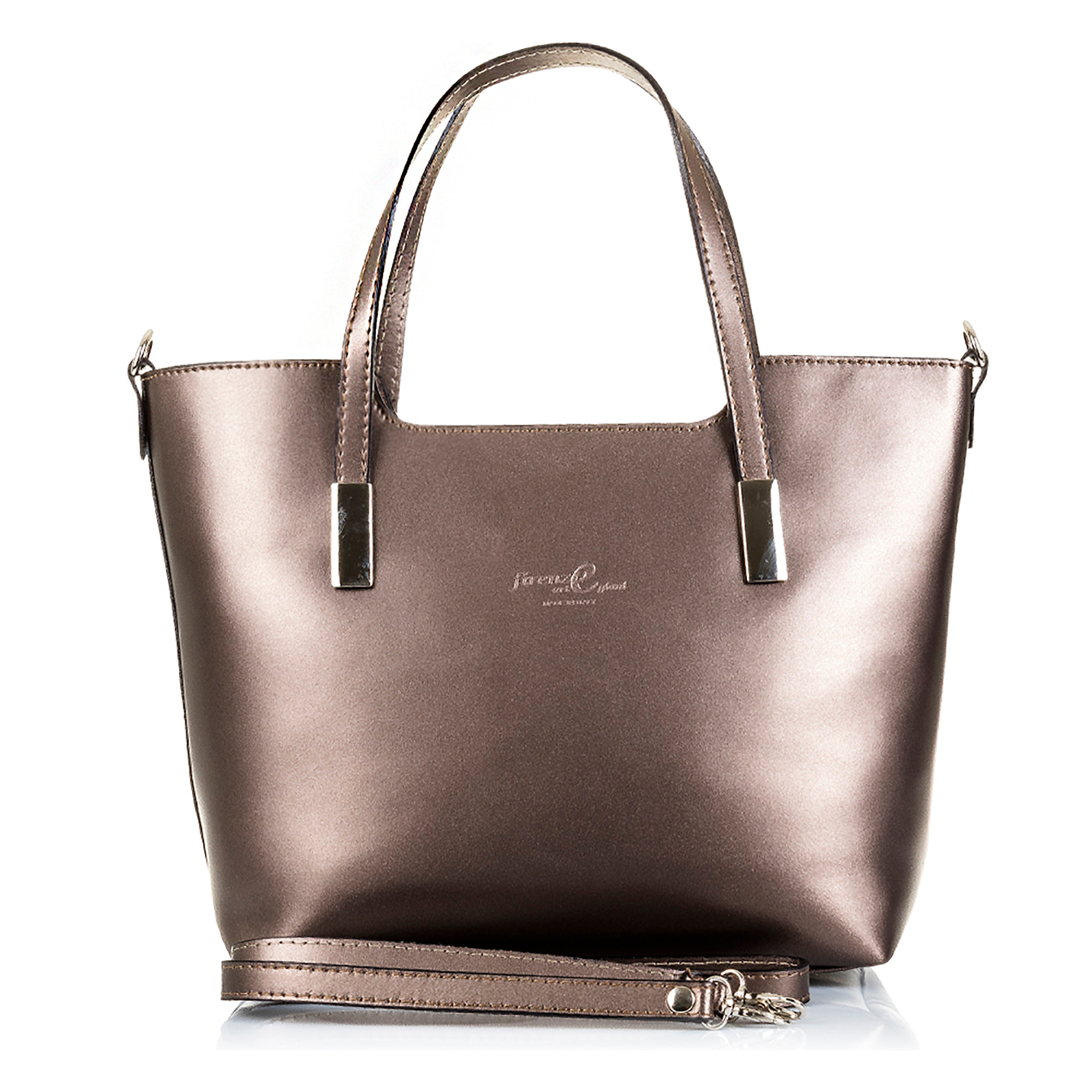 Filippa Borsa tote Donna.Pelle autentica Ruga