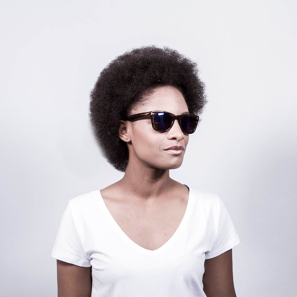 Gafas de sol PALO ALTO INSPIRATION I - Marrón oscuro / Revo azul