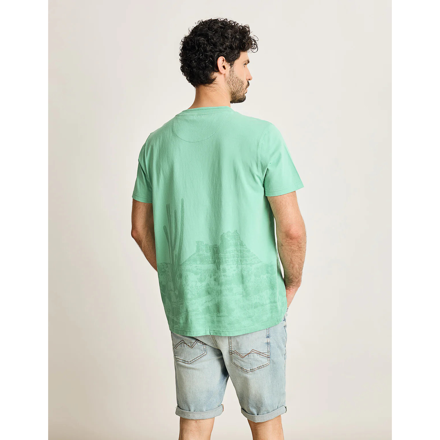 Camiseta Manga Corta Verde - Lawless