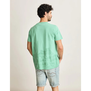 Camiseta Manga Corta Verde - Lawless