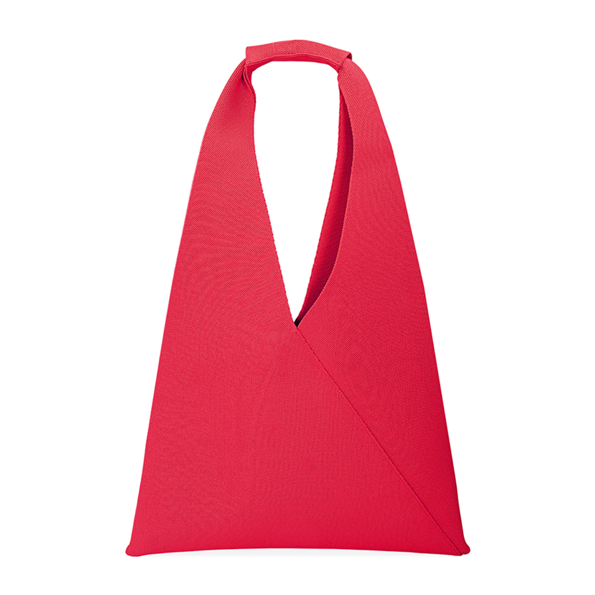 Borsa a spalla donna rossa in tessuto