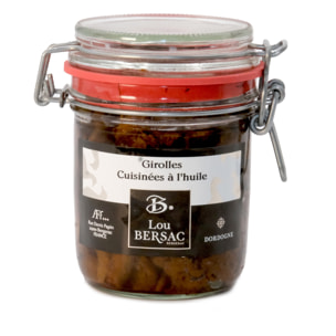 Girolles Cuisinées à l?Huile ? 240 g - France - Lou Bersac