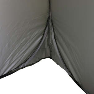 Carpa Vestidor de Poliéster Oxford Metal 1,2x1,2x1,9m Verde