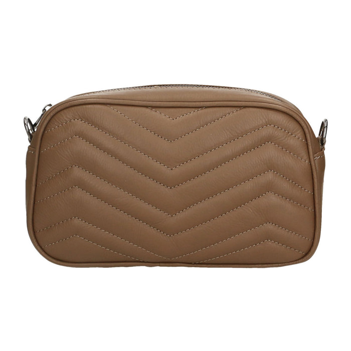 Borsa a tracolla da donna - Modello Cyane - Vera pelle - 24.0 x 13.0 x 7.0 cm
