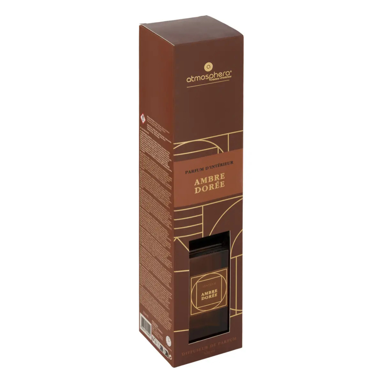 Diffuseur de parfum Leonar 500ml Ambre dorée