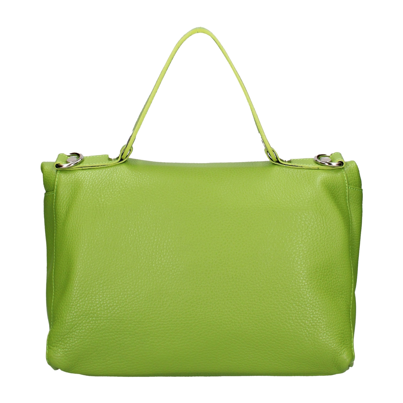 Borsa a spalla convertibile in zaino da donna In Vera pelle Made in Italy 34x21x12 cm