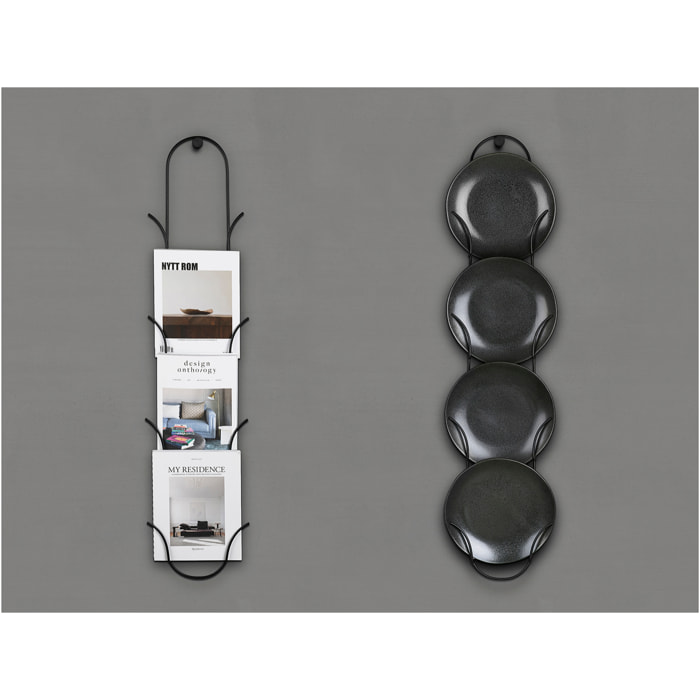 Support Noir Métal H110