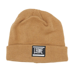 Cappello in tricot etichetta logo Leone 1947 Apparel