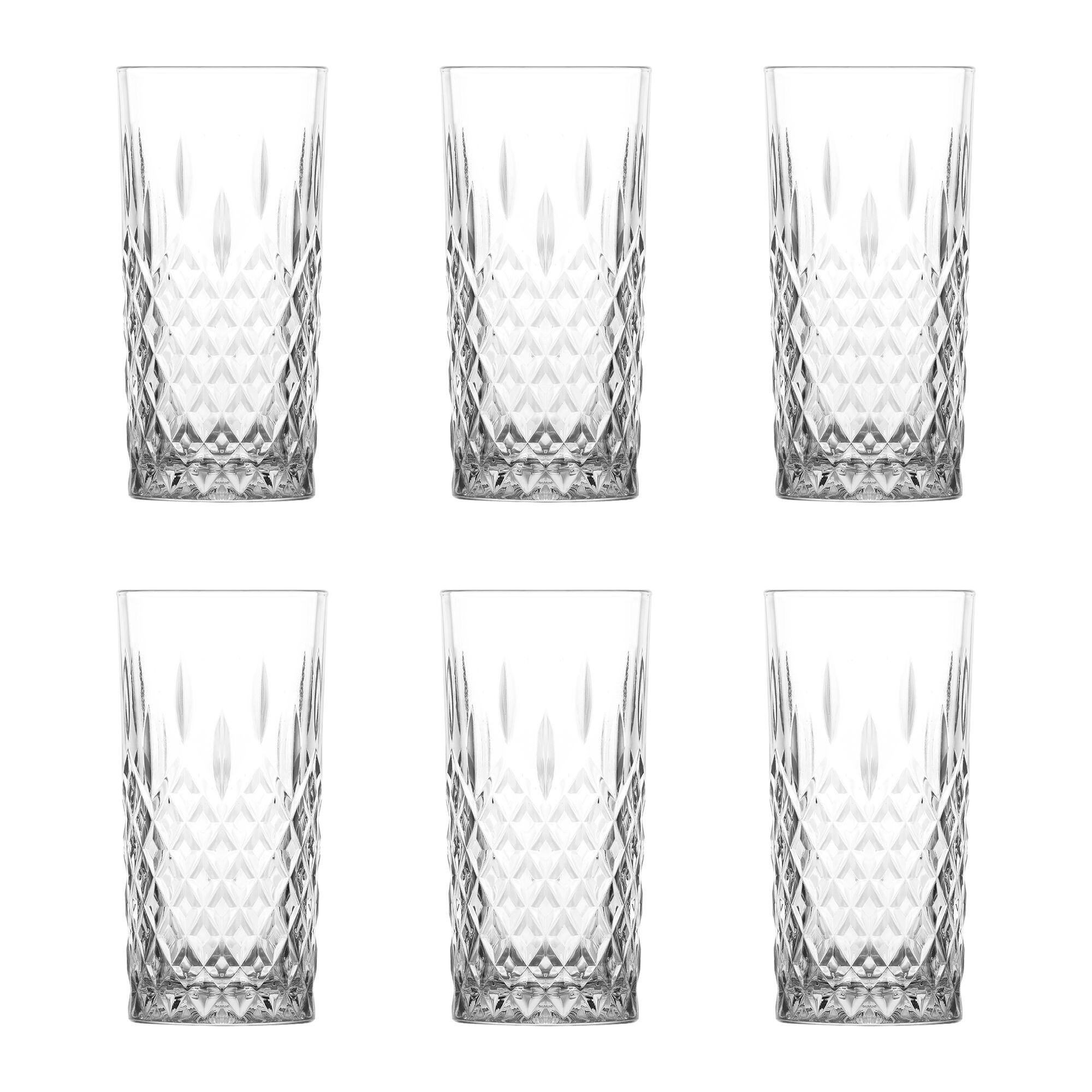 Lot de 6 gobelets hauts 35,5cl GLEN