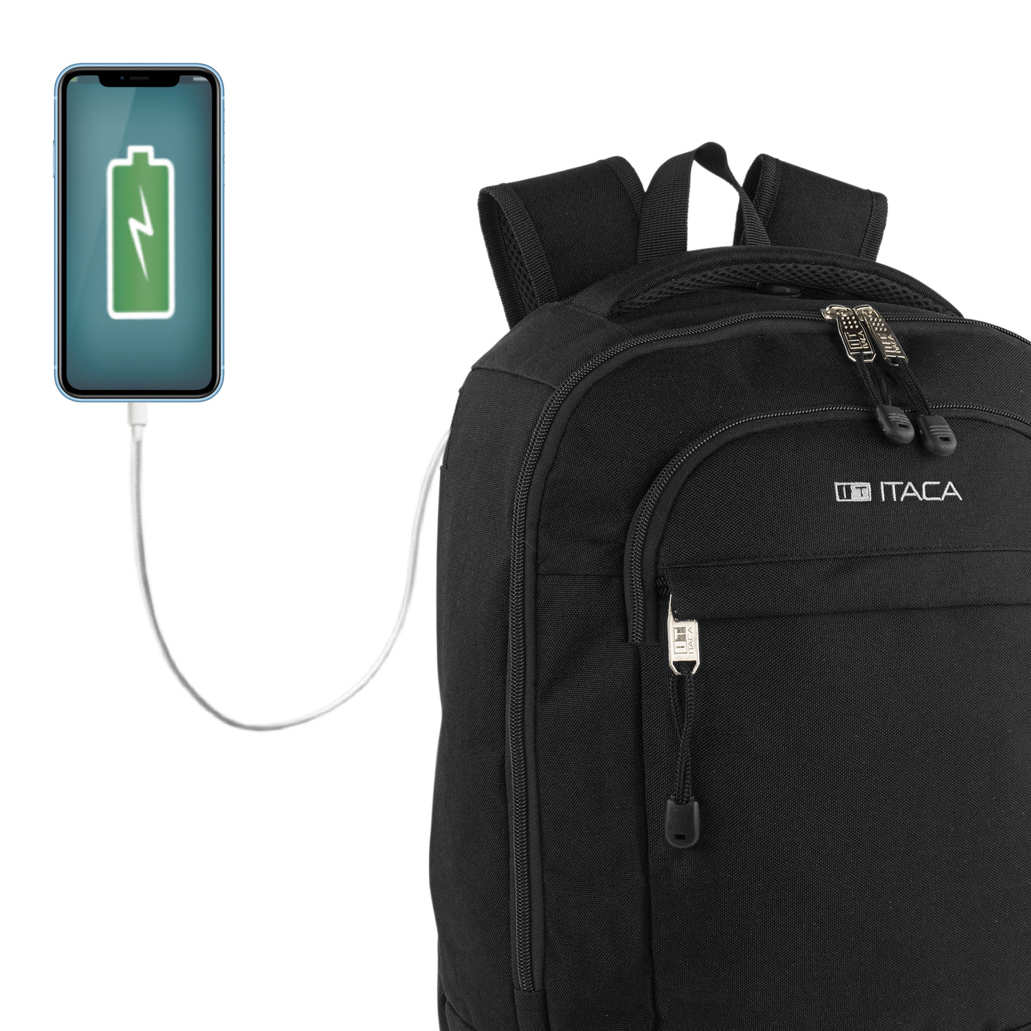 Mochila Viaje Cabina Itaca Spey Negro