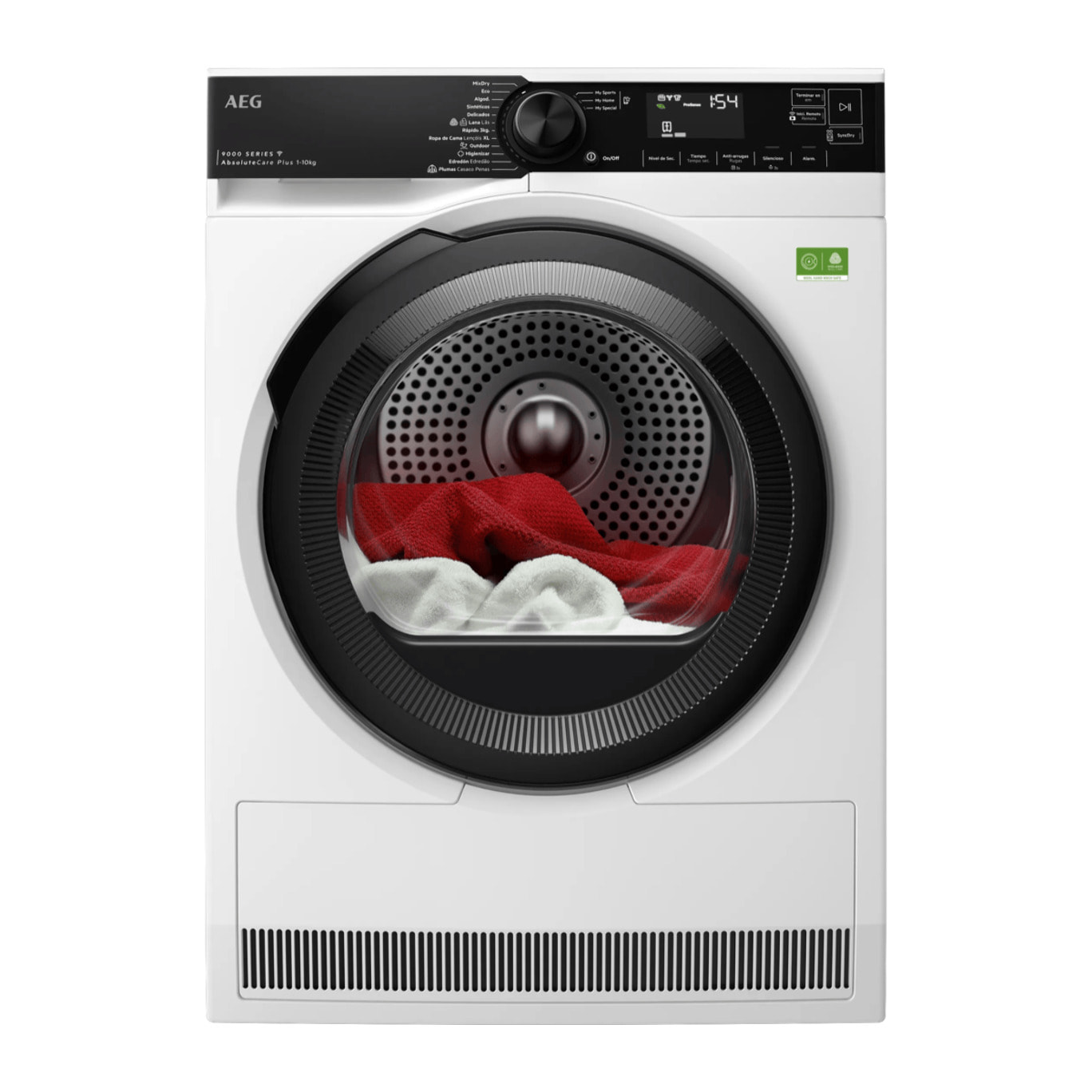 AEG Secadora con Bomba de Calor Serie 9000 AbsoluteCare® Plus de 10.0 kg TR931BBPBC