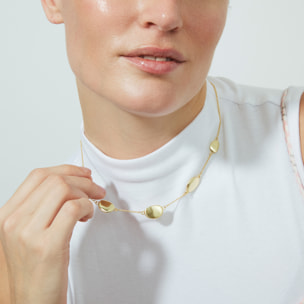Collar Biona acabado oro amarillo 18k