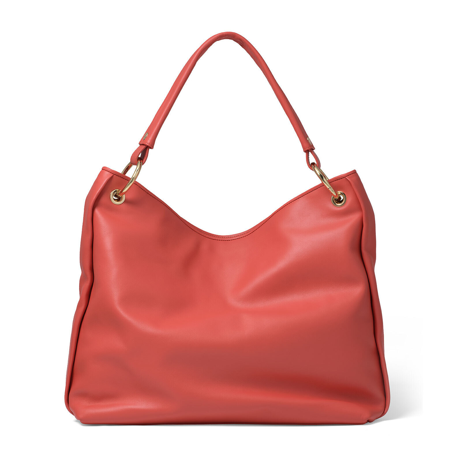 Borsa a spalla  da donna In Vera pelle Made in Italy 14x35x40 cm