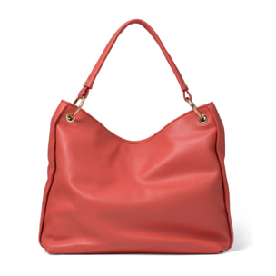 Borsa a spalla  da donna In Vera pelle Made in Italy 14x35x40 cm