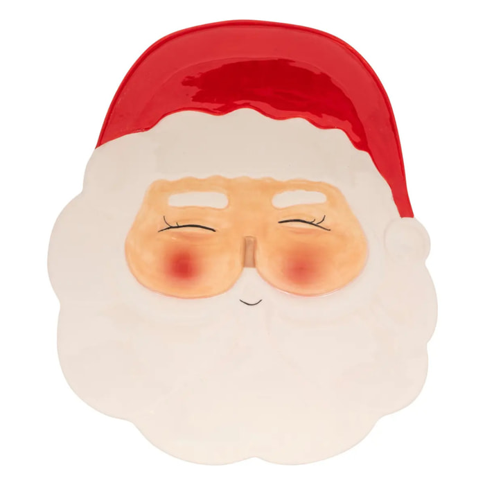 ADT ASSIETTE TETE PERE NOEL