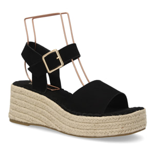 Sandalia cuña mujer cómoda verano