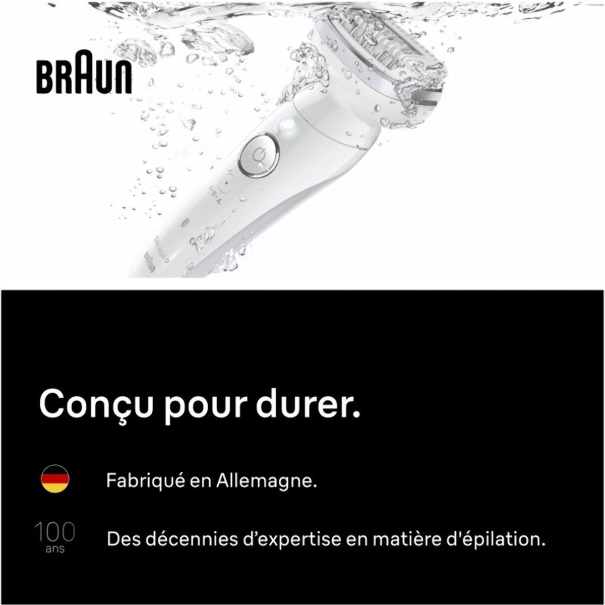 Epilateur électrique BRAUN Silk-épil SES 9-061