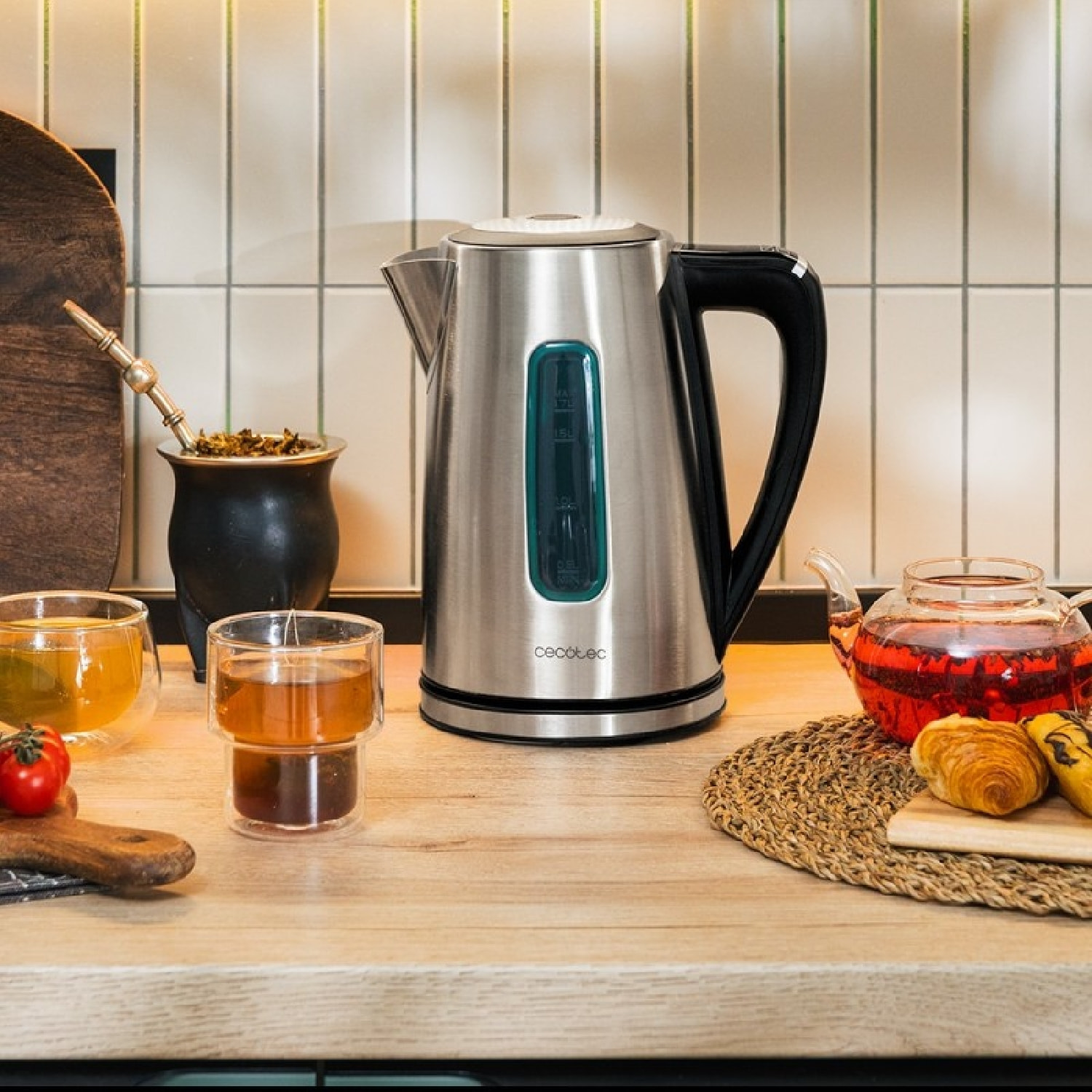 Cecotec Bollitore Thermosense 210 Steel