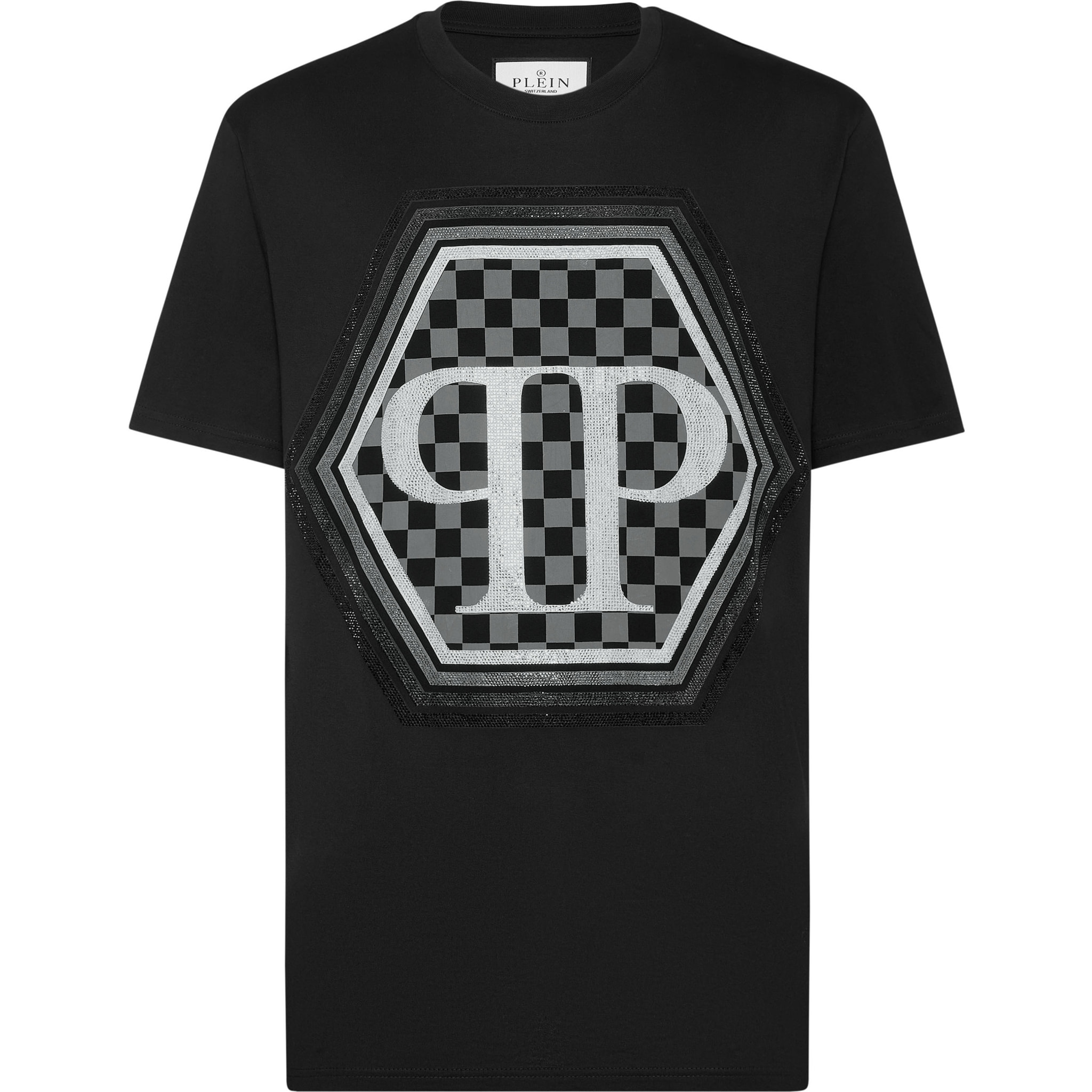 PHILIPP PLEIN Maglietta a girocollo HEXAGON