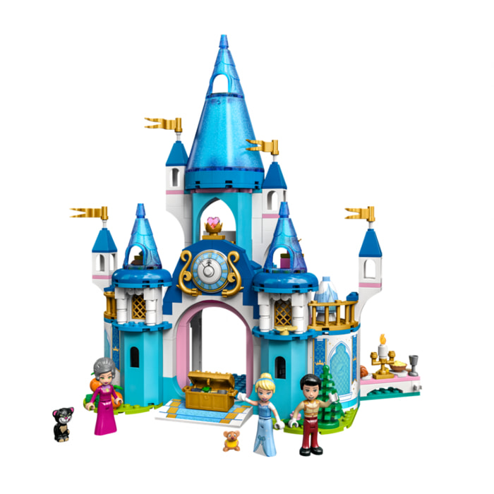 LEGO DISNEY PRINCESS 43206 - IL CASTELLO DI CENERENTOLA E DEL PRINCIPE AZZURRO