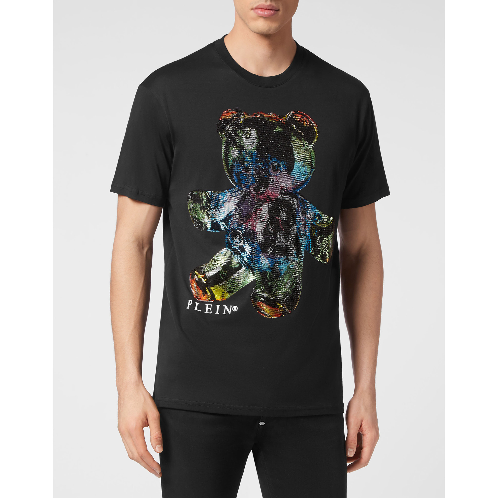 PHILIPP PLEIN T-Shirt Round Neck TEDDY