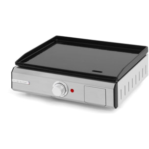 Plancha électrique RIVIERA ET BAR QPL1045 émaillée à poser, 45x35 cm